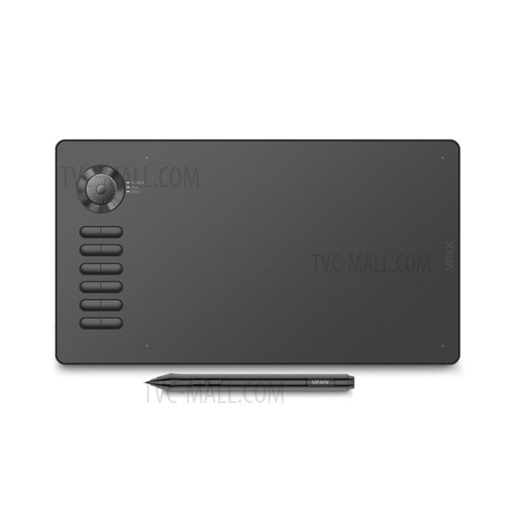 VEIKK A15 Pro Graphics Drawing Tablet 10 x 6 inch Digital Drawing Tablet with Battery-free Stylus Support Windows, Mac