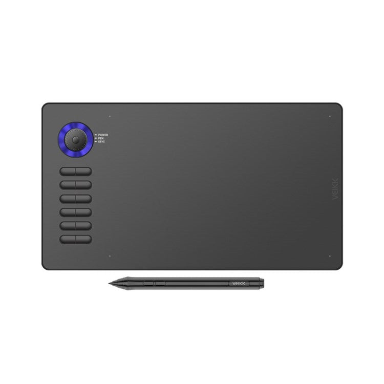 VEIKK A15 Pro Graphics Drawing Tablet 10 x 6 inch Digital Drawing Tablet with Battery-free Stylus Support Windows, Mac