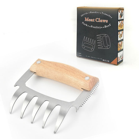 1PC Pulled Pork Shredder Claws Strongest BBQ Meat Fork for Shredding Handling Carving Food