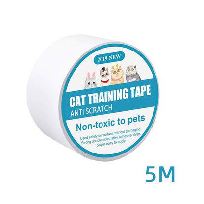 Cat Scratch Deterrent Tape Clear Double-Sided Cat Anti Scratch Training Tape 