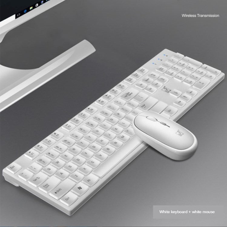 1600DPI Wireless Keyboard and Mouse Set 2.4G with Numeric Keypad for Laptop/PC