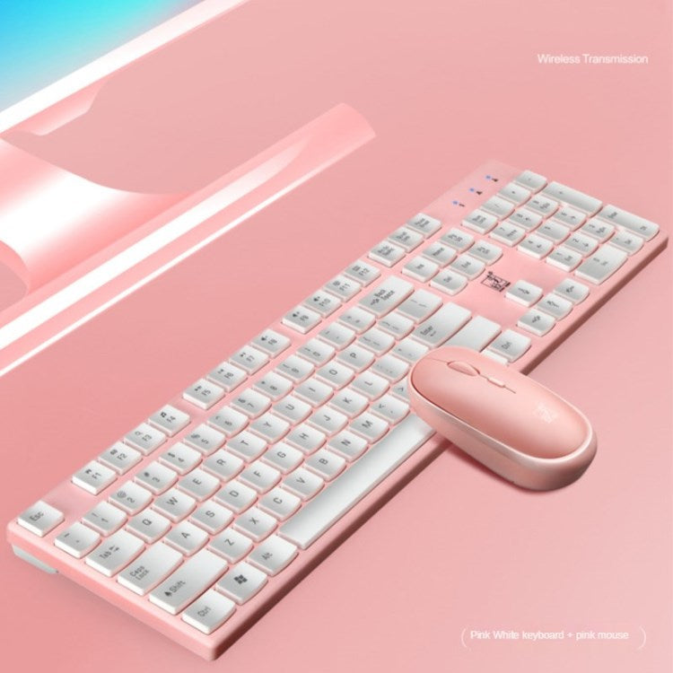 1600DPI Wireless Keyboard and Mouse Set 2.4G with Numeric Keypad for Laptop/PC