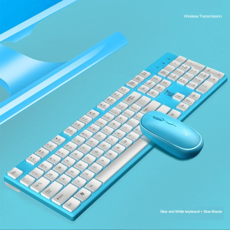1600DPI Wireless Keyboard and Mouse Set 2.4G with Numeric Keypad for Laptop/PC