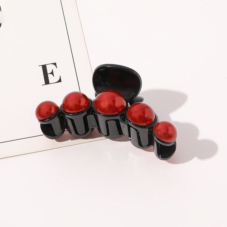 Artificial Pearl Hairpin Hairwear Rhinestone Hair Clip