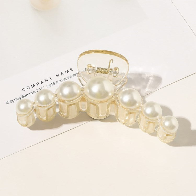 Artificial Pearl Hairpin Hairwear Rhinestone Hair Clip