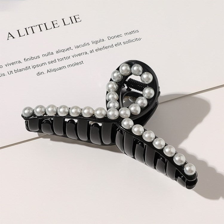 Artificial Pearl Hairpin Hairwear Rhinestone Hair Clip