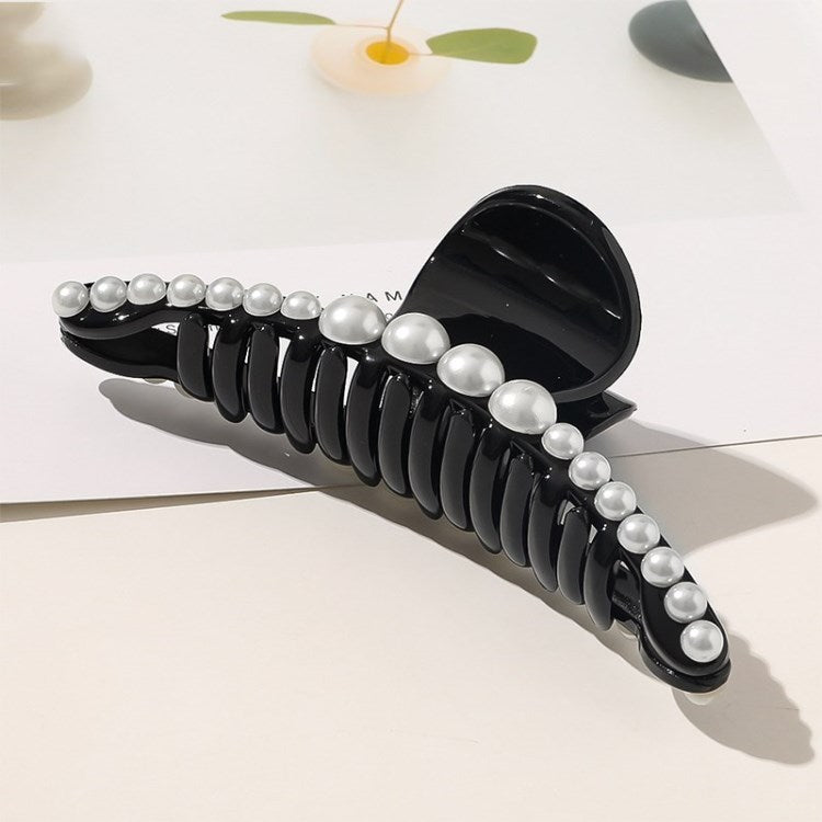 Artificial Pearl Hairpin Hairwear Rhinestone Hair Clip
