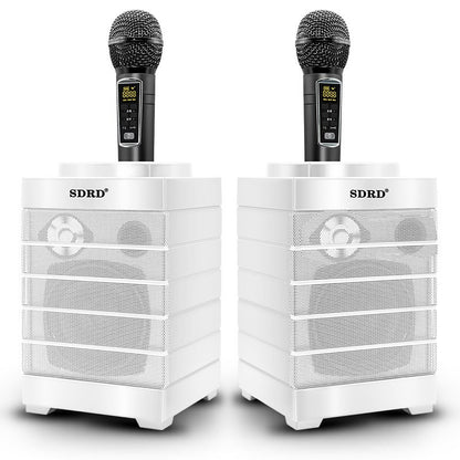 Handheld Wireless Bluetooth Karaoke Microphone Speaker KTV Singing Mic