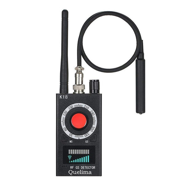 K18 Anti-spy Detector Bug GPS Detector Hidden Camera Finder RF Signal Scanner Detector for GPS Tracker Listening Device Camera