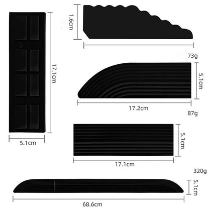 Door Threshold Seal Strip Stair Railing Robot Vacuum Cleaner Accessory