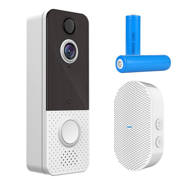 T8 WiFi Video Doorbell Camera with Chime Motion Detector 2-Way Audio Night Vision for Home Security