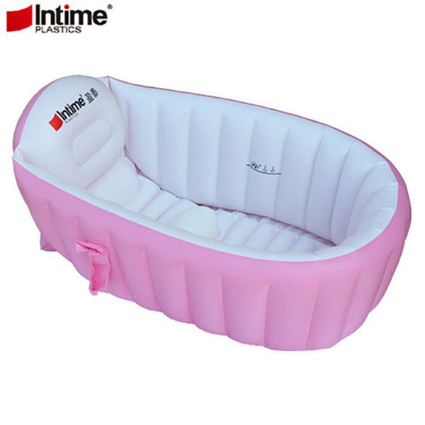 INTIME YT-226A Children Shower Basin Baby Inflatable Bathtub Infant Toddler Bathing Tub  Kids Swimming Pool Kids
