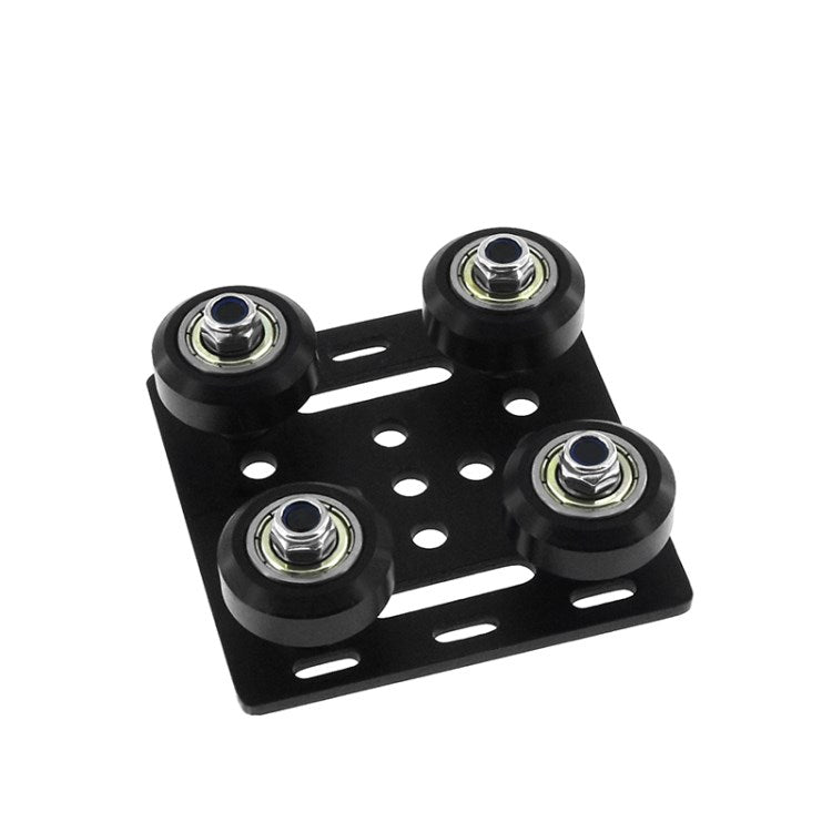 2020 V Sliding Plate Pulley Gantry Plate Kit Durable 3D Printer Components for V Slot Aluminum Profiles