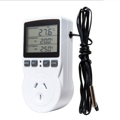 16A AC 110V~230V Digital Thermostat Temperature Controller Time Switch Socket