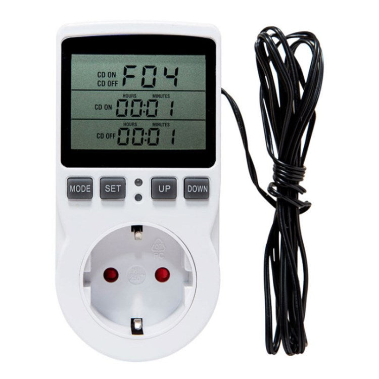 16A AC 110V~230V Digital Thermostat Temperature Controller Time Switch Socket