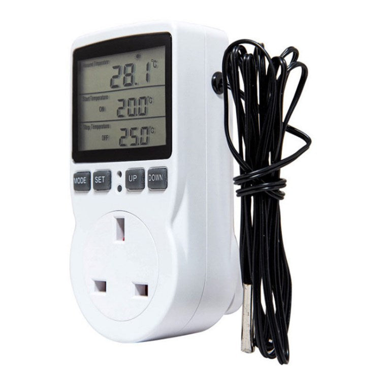 16A AC 110V~230V Digital Thermostat Temperature Controller Time Switch Socket