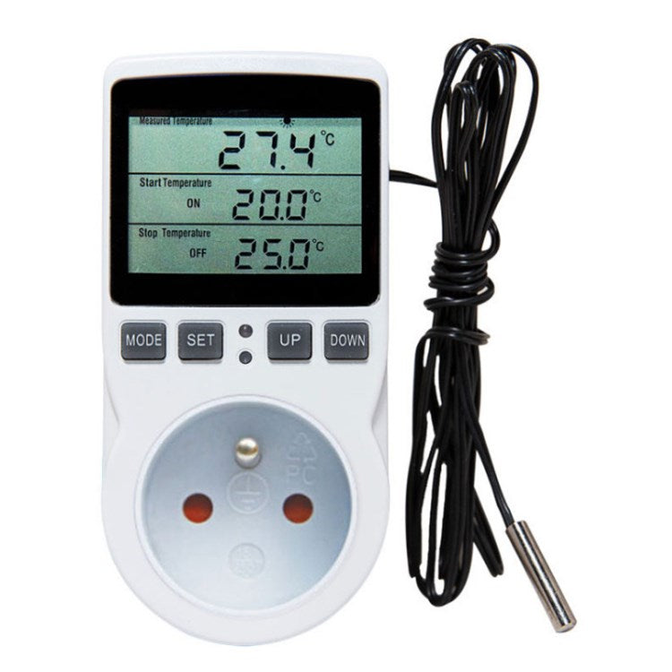 16A AC 110V~230V Digital Thermostat Temperature Controller Time Switch Socket