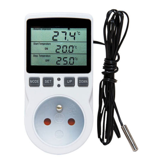16A AC 110V~230V Digital Thermostat Temperature Controller Time Switch Socket