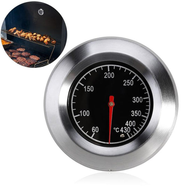 500/1000 Barbecue BBQ Smoker Grill Thermometer Oven Temperature Meter