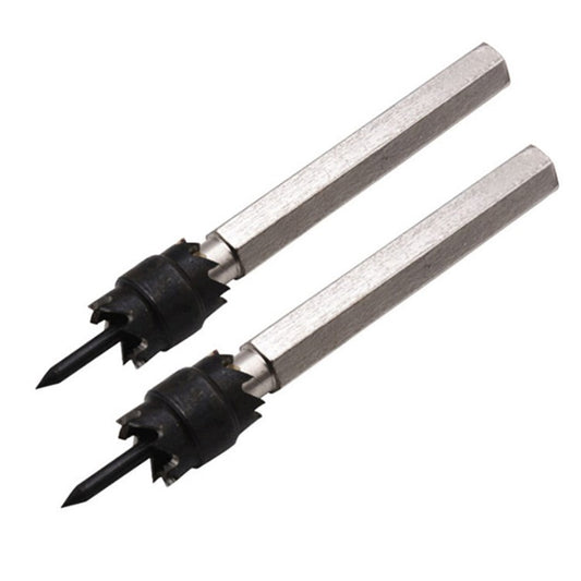 2Pcs/Set 3/8" 5/16" HSS Welding Drill Bit Metal Hole Separator High-Speed Steel Drill Bit