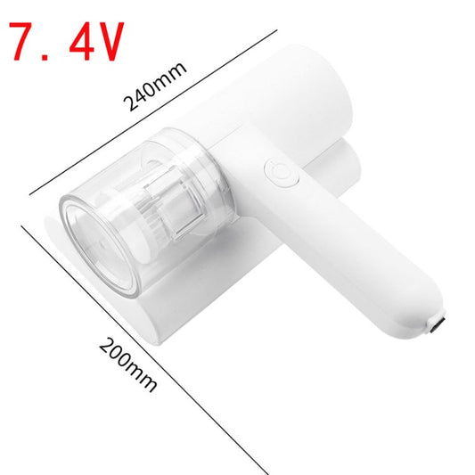 7.4V Mattress Vacuum Cleaner Handheld Mite Removal Instrument Wireless Mite Remover Cleaning Machine for Pillows Sheets