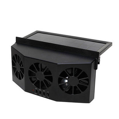 Solar Car Fan Window Ventilator Car Exhaust Radiator Fan