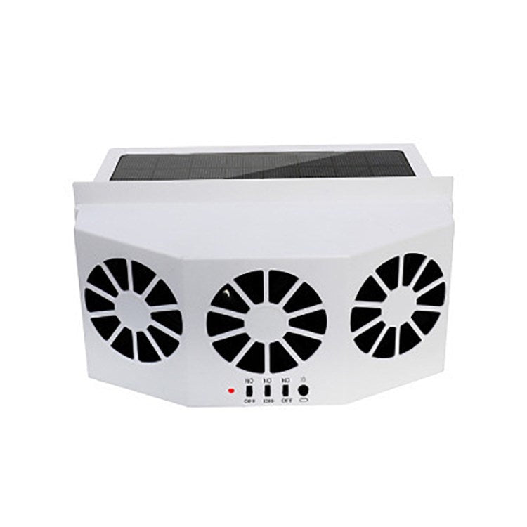 Solar Car Fan Window Ventilator Car Exhaust Radiator Fan