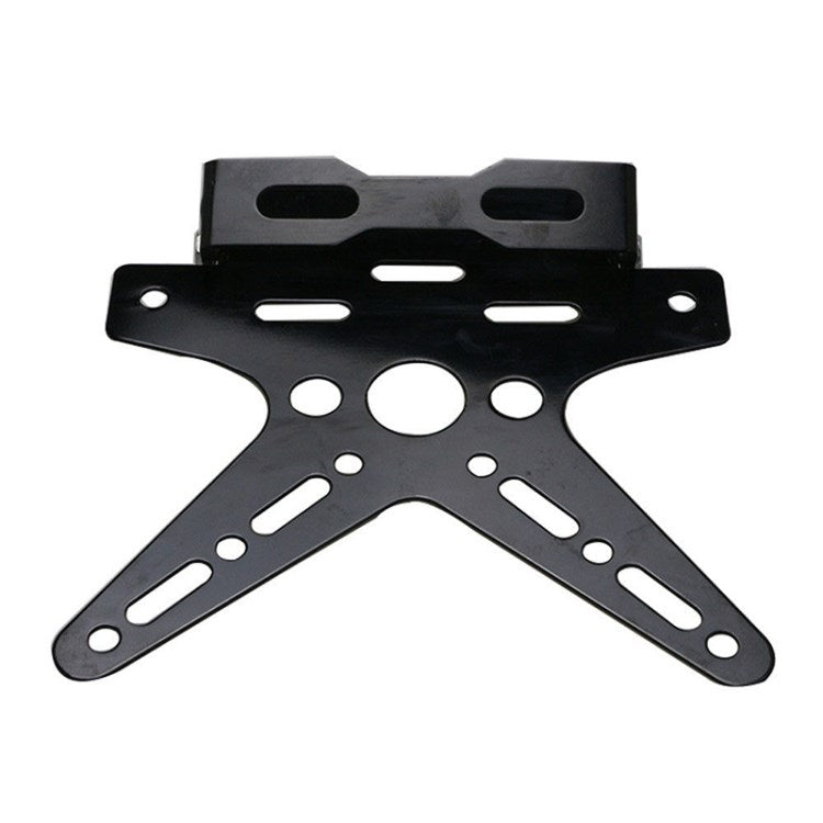 Motorcycle Bike License Plate Holder Frame Adjustable License Bracket E-bike Modified Accessories