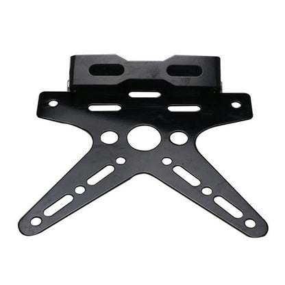 Motorcycle Bike License Plate Holder Frame Adjustable License Bracket E-bike Modified Accessories