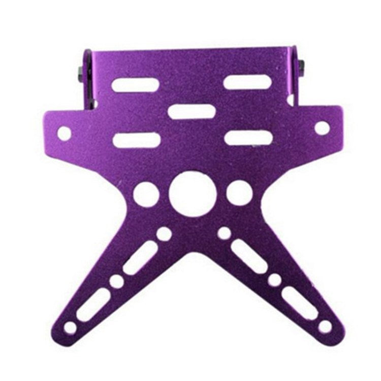 Motorcycle Bike License Plate Holder Frame Adjustable License Bracket E-bike Modified Accessories