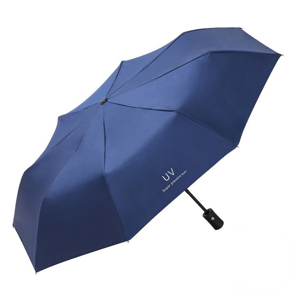 Anti-UV Umbrella Portable Folding Umbrella Travel Sun Rain Umbrella Gifts for Men Women