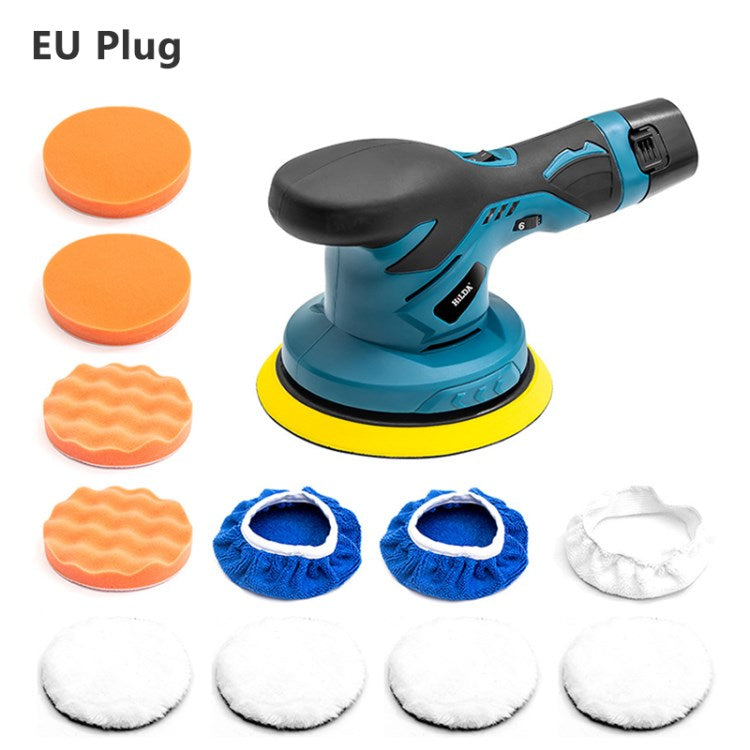 12V Car Polishing Machine Set Cordless Car Polisher Buffing Wheel for Polishing Waxing