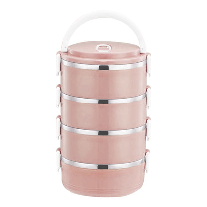 Bento Box Stackable Stainless Steel Heat Preservation Lunch Container (NO FDA Certification)