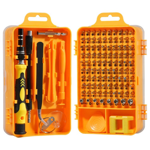 Precision Screwdriver Set 115-in-1 Watch Mobile Phone Disassemble Screwdriver Tool Kit