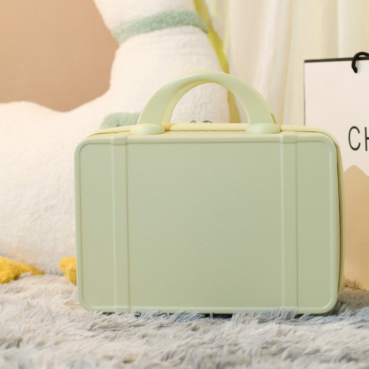 14-Inch Small Suitcase Handbag Lightweight Vintage Cosmetic Case Travel Luggage Case
