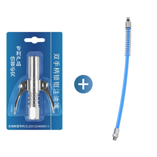 10,000PSI NPTI / 8 Grease Coupler Grease Heavy Duty Gun Tip for Fuel Nozzle Car Repair
