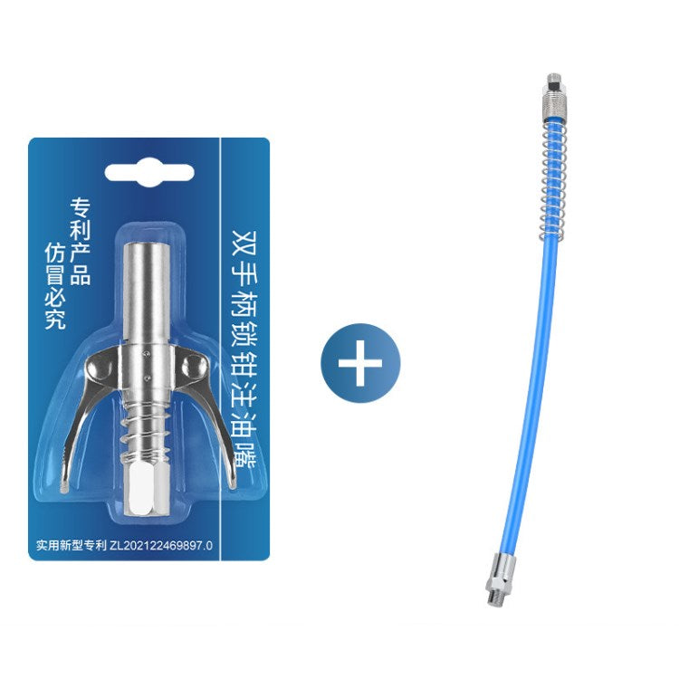 10,000PSI NPTI / 8 Grease Coupler Grease Heavy Duty Gun Tip for Fuel Nozzle Car Repair