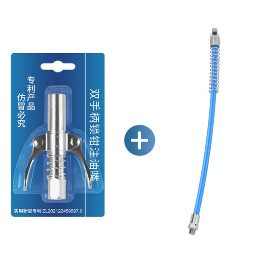 10,000PSI NPTI / 8 Grease Coupler Grease Heavy Duty Gun Tip for Fuel Nozzle Car Repair