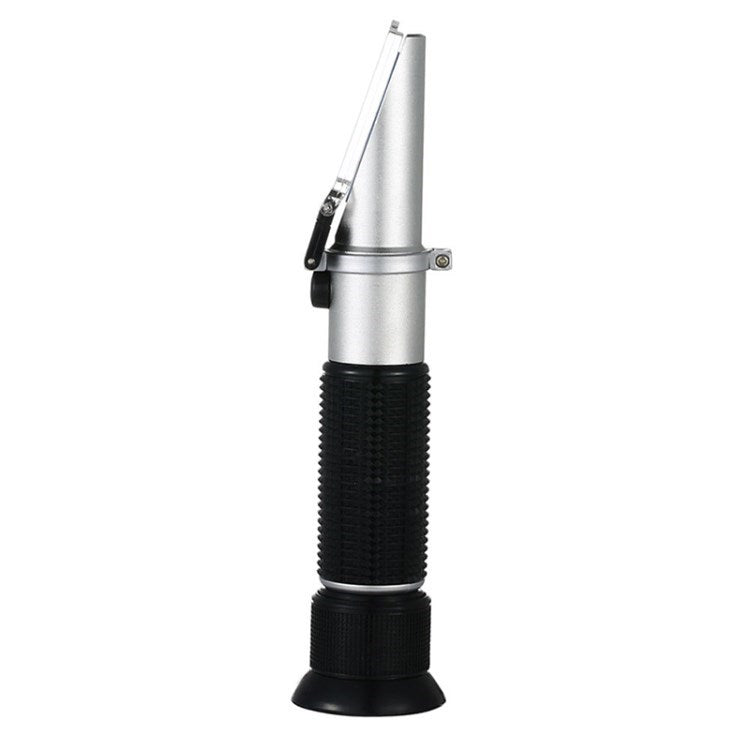 THE01512B Handheld Alcohol Refractometer Optical Hydrometer Range 0-80% w / w for Distilled Spirits Alcohol Content Measurement Meter