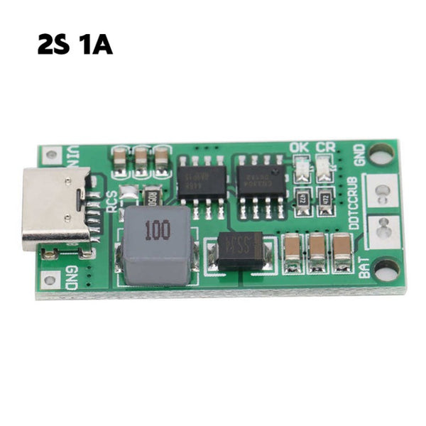 2S / 3S / 4S Charging Module Battery Charging Board Type-C Step-Up Boost Module 18650 Lithium Battery Charger Module