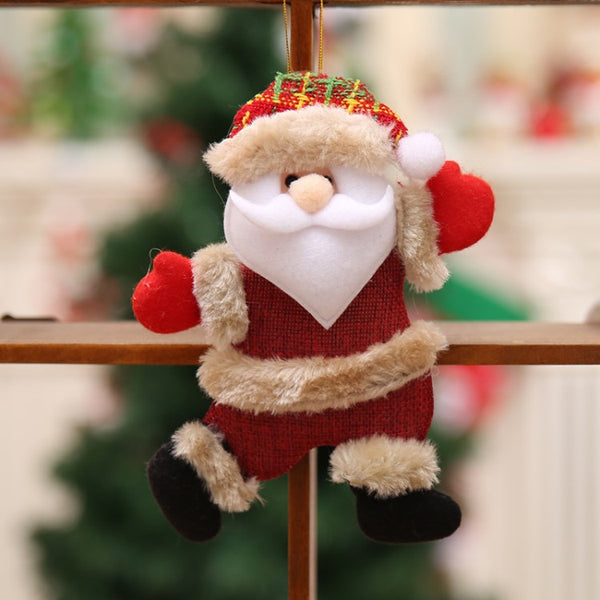 Christmas Tree Hanging Doll Pendant Xmas Ornament Party Home Decoration