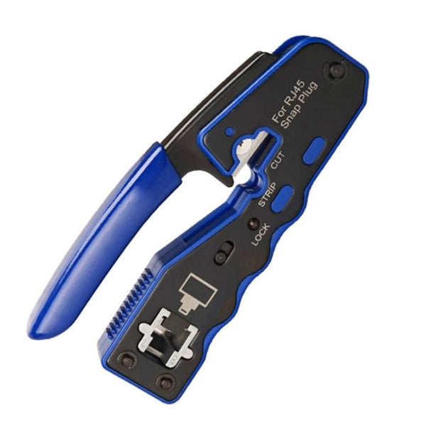 RJ45 Multi-functional Cable Crimper Wire Rope Crimping Tool for Cat5 Cat5E Cat6 8P