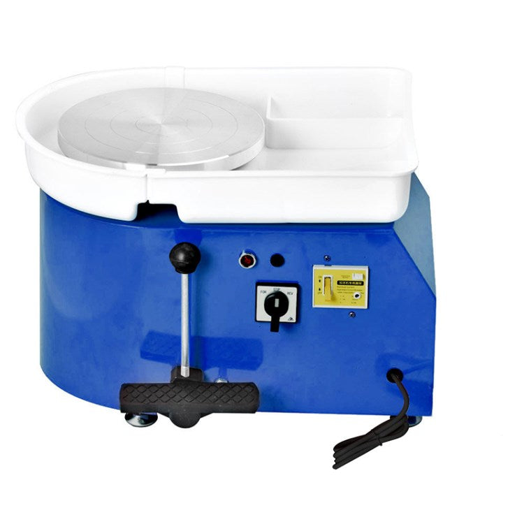 220V 350W 25cm Electric Pottery Wheel Forming Machine DIY Clay Tool