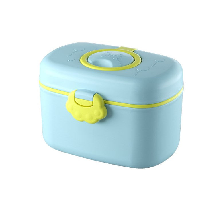 Baby Milk Power Container Non-Spill Formula Storage Pot Container Portable Formula Dispenser (BPA-Free, NO FDA Certification), Size: S / 12x9.5x7.5cm