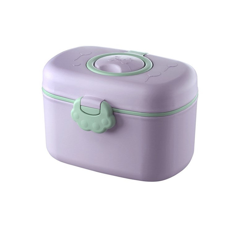 Baby Milk Power Container Non-Spill Formula Storage Pot Container Portable Formula Dispenser (BPA-Free, NO FDA Certification), Size: S / 12x9.5x7.5cm