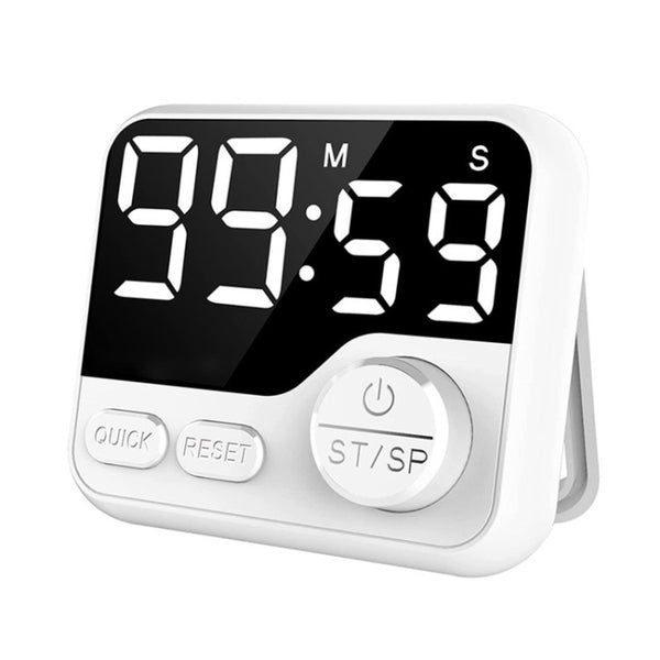 Large Display Digital Timer LED Magnetic Kitchen Cooking Countdown Timer Study Stopwatch