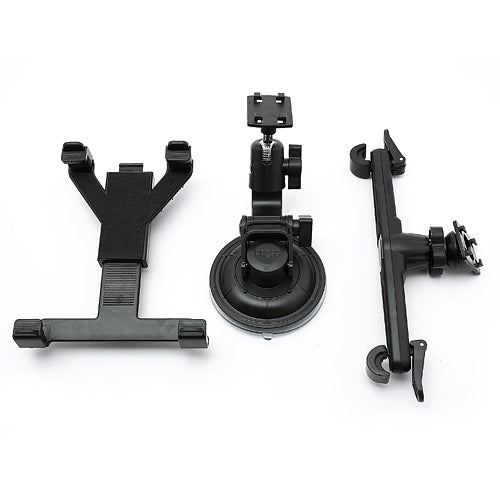 2 in 1 Multi-functional Windshield Suction Mount & Car Back Seat Headrest Mount Holder for iPad 3 4 For Samsung Galaxy Note 10.1 N8000