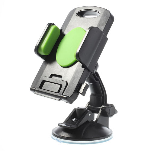 Green Universal 360 Degree Rotating Car Holder for 4.3-7.8 inch Smartphones Tablets, width: 58-125mm