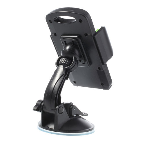 Green Universal 360 Degree Rotating Car Holder for 4.3-7.8 inch Smartphones Tablets, width: 58-125mm