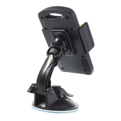 Green Universal 360 Degree Rotating Car Holder for 4.3-7.8 inch Smartphones Tablets, width: 58-125mm
